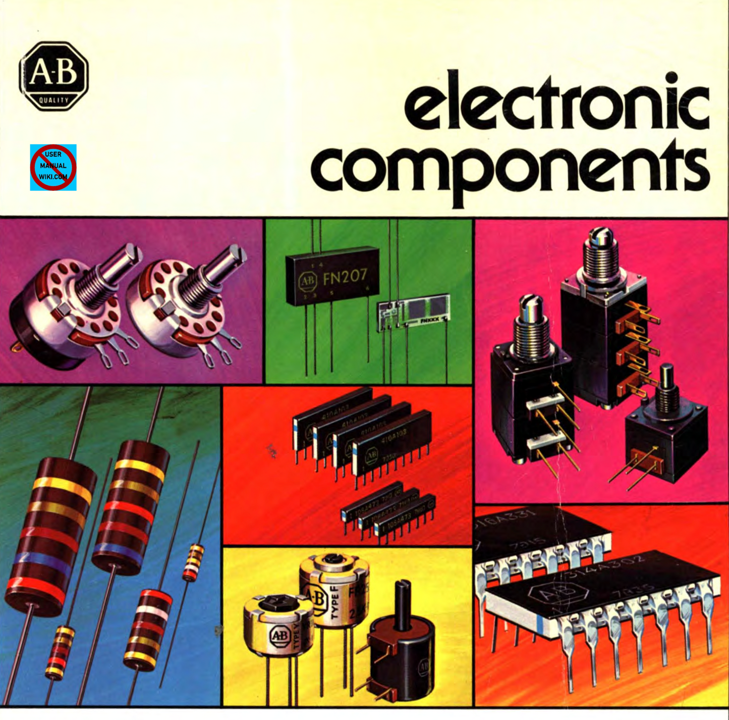 Allen Bradley, E, 100R, Lin, Potentiometer, NOS