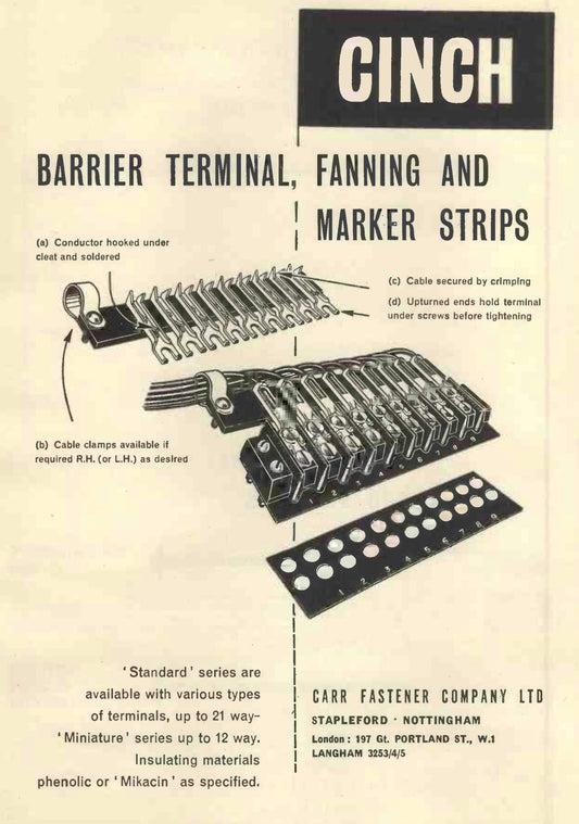 CINCH, FANNING STRIP, 12 WAY, EX EQUIPT