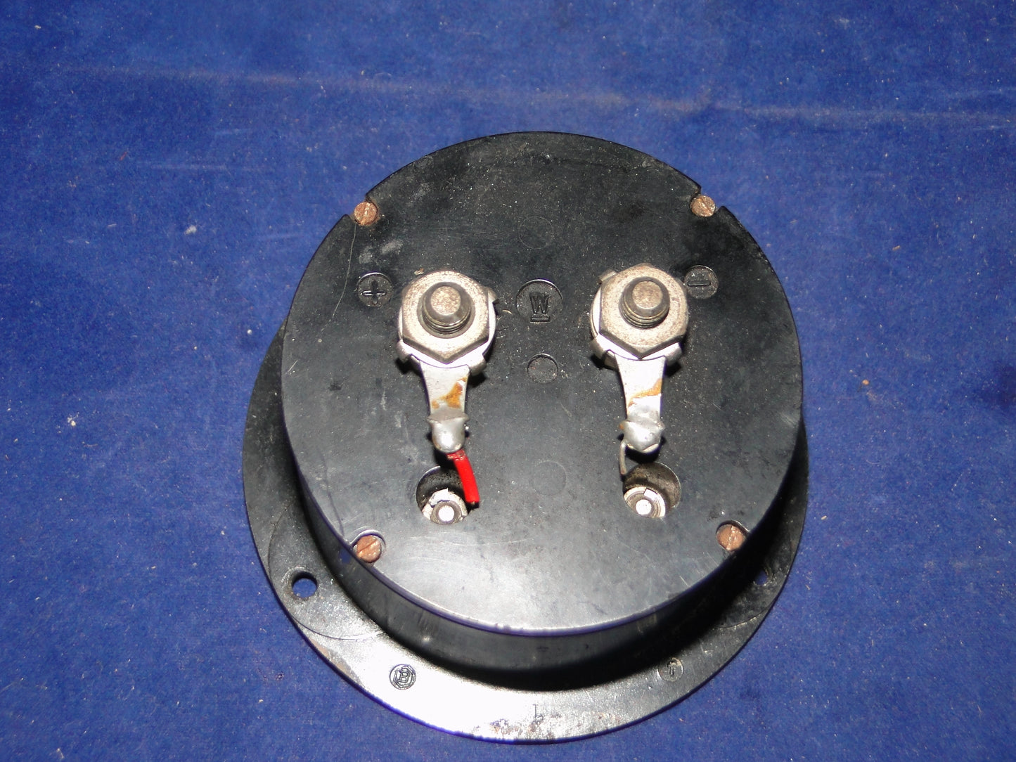 3.5 INCH DIA, Moving Coil Meter, WESTINGHOUSE, NX-35, N TYPE CAY-22061, 0 - 150mA,