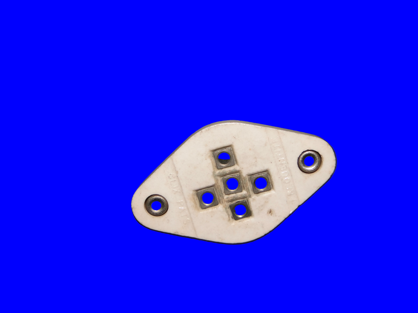 B5, 5 PIN, CERAMIC VALVE BASE, CLIX, EX EQUIPT