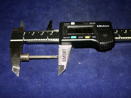 THREADED FERRITE, (7.7mm) DIAMETER, 1.5" (37mm) LENGTH , SLUG TUNED FERRITE, CAMBRIDGE THERMIONIC CORPORATION, CTC