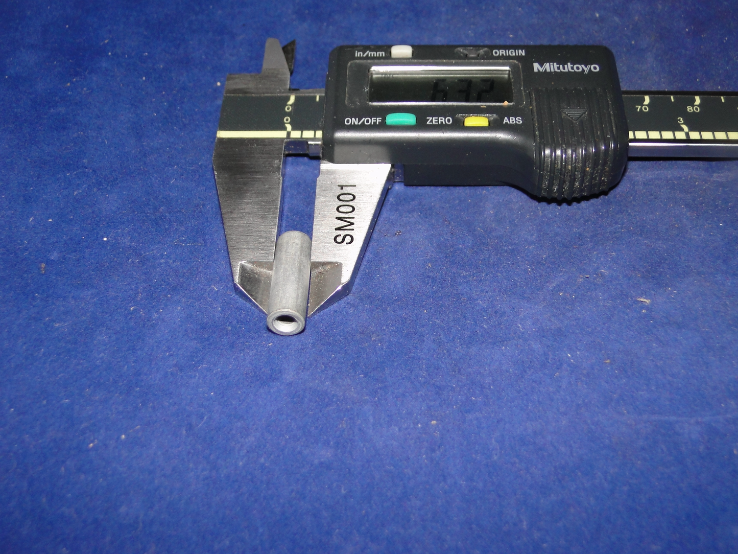 METAL TUBULAR STANDOFF, STAND OFF, 19mm LENGTH, 6mm DIA