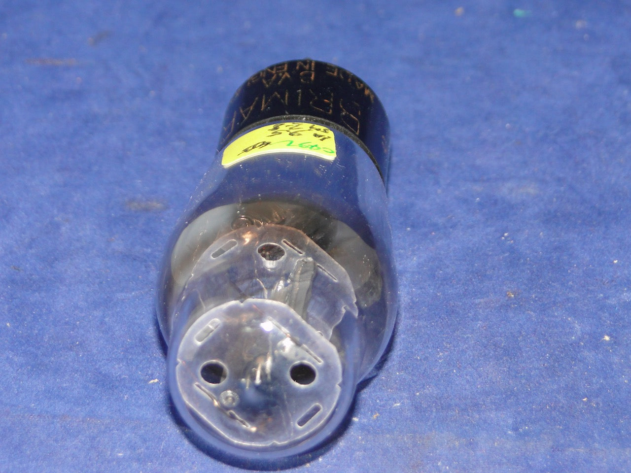 6J5G, BRIMAR, ORANGE BASE PRINT, MARCH 1947 PRODUCTION