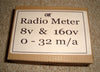OK RADIO METER 8v, 160v 0-32m/a