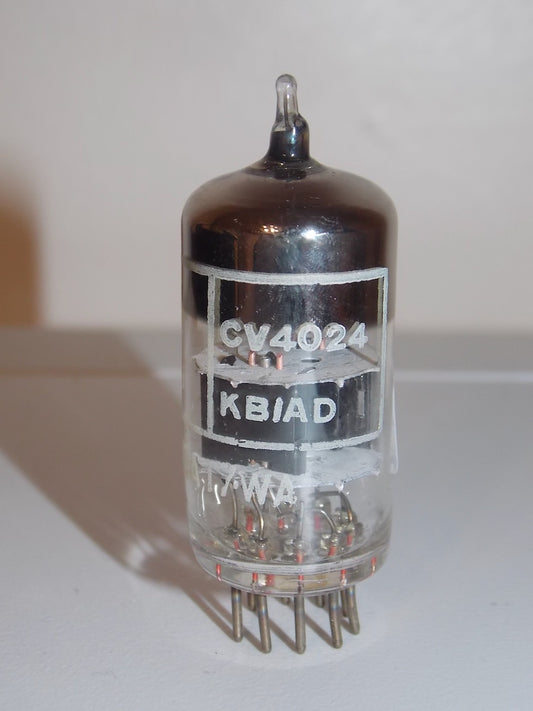 CV4024, BRIMAR, MIL SPEC 12AT7WA, ROCHESTER, AUGUST 1968 MANUFACTURE