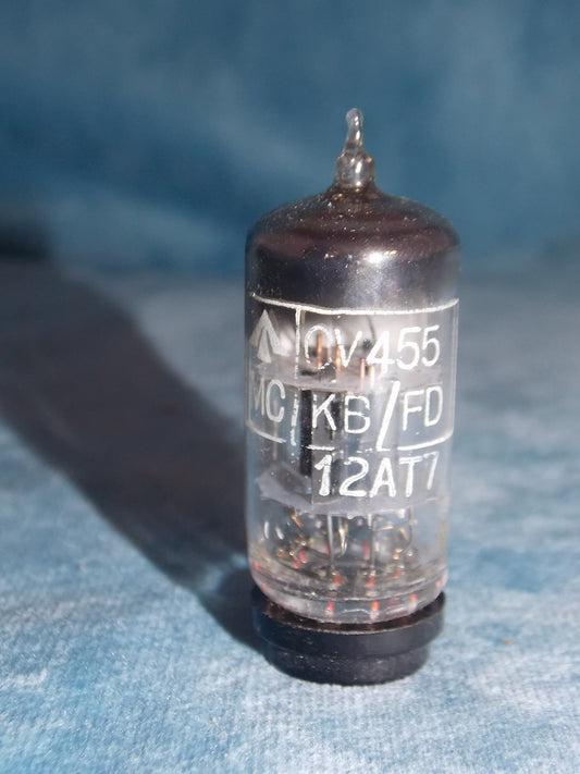 CV455, MIL SPEC, 12AT7, ECC81, BRIMAR, MARCH 1956, STC ROCHESTER PRODUCTION