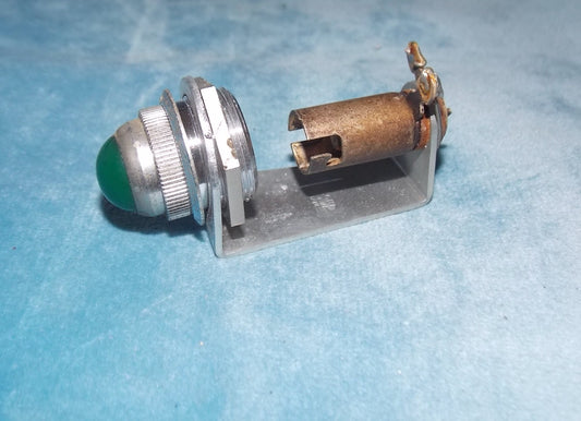 BULGIN, D370, SPECIAL DUTY, SIGNAL LAMP, GREEN GLASS LENS