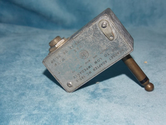 US Air Force MC-385-B headphone adaptor