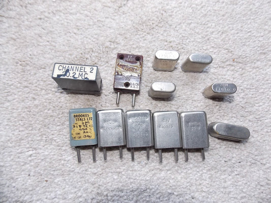 12X, Air Ministry, WW2 Crystals