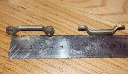 2x, Metal Handles, 37mm centres,  Air Ministry,  Ex Equipt