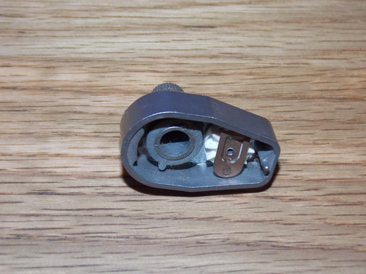 VERNIER KNOB, LOCKABLE & RESETTABLE, NICKEL FINISH, KNOB SCREW, WITH BODY ANCHOR PEG