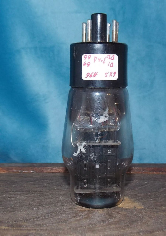 6X5G, TUNGSRAM, SMUDGED PRINT, GPO, DOLLIS HILL STORES, 1951