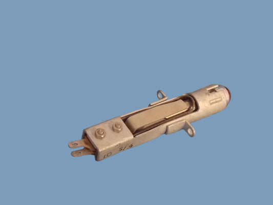 GPO switchboard lamp, NOS, 4008B c/w GPO, number 2, CLEAR LENS, 6V 41mA bulb, t-7