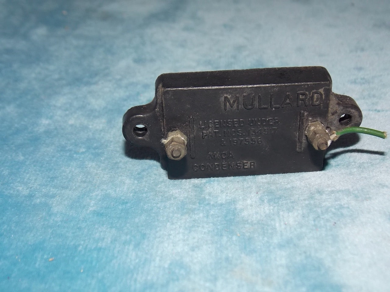 MULLARD, MICA CONDESNER, 0.0003uF, 1930