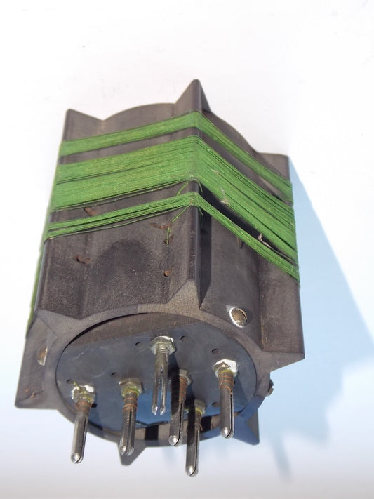 FARADEX, 6 PIN COIL, GREEN LITZ WINDINGS 1928