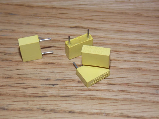 PHILIPS, MKT344 METALlISED FILM, CAPACITOR, 0.01uF, 10% 250V, 0.01/10/250, CAT No. 344 41103