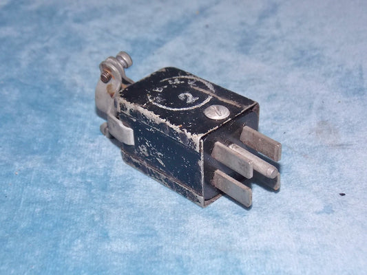 10H/437, 4 PIN MALE , JONES PLUG, CABLE MOUNT,  T1154 , J SWITCH
