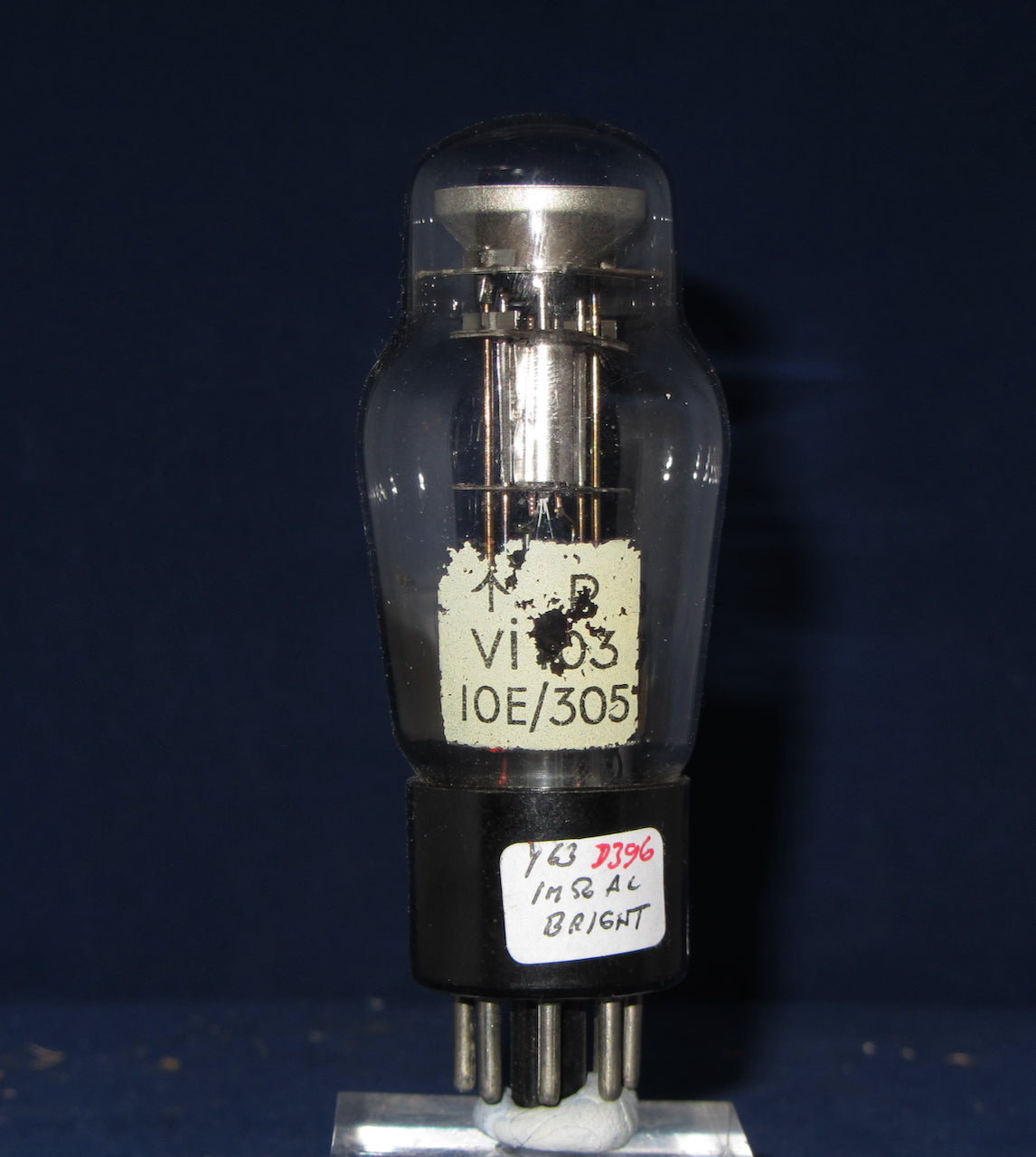 Y63, MARCONI, MAGIC EYE  VI103, 10E/305, AIR MINISTRY MARKINGS, GEC SHAW  SHADOW FACTORY PRE '48 MANUFACTURE, EX R1155