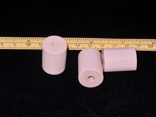 CERAMIC, "COTTON REEL" STANDOFFS, APPROX 25MM LENGTH, APPROX 12MM DIA