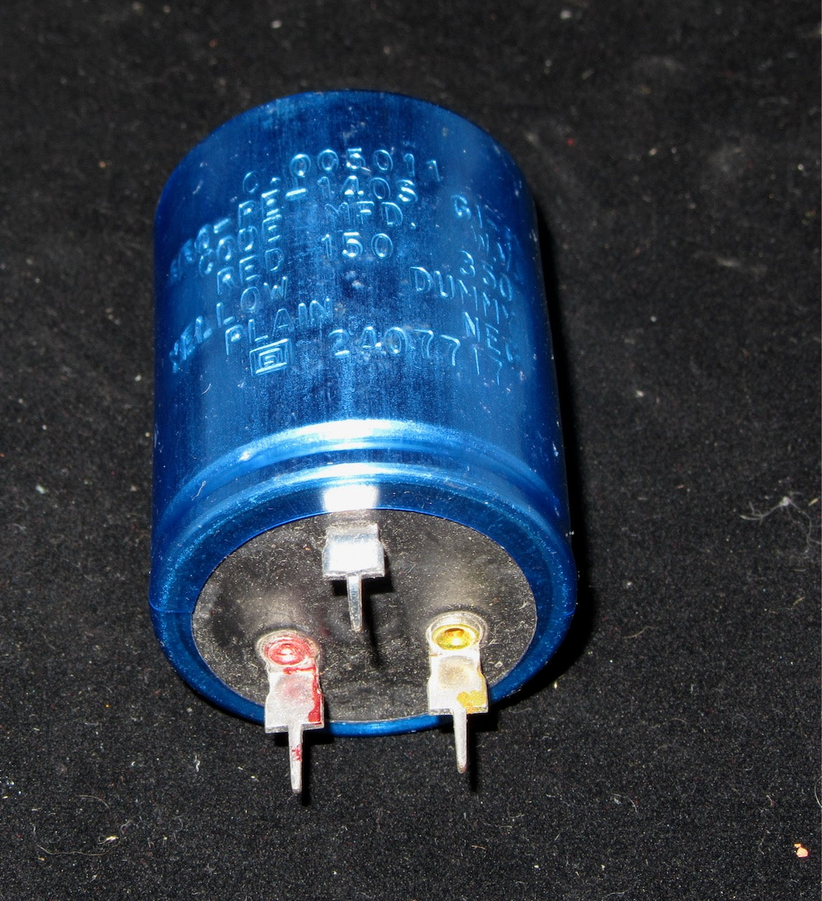 SPRAGUE, 150uF 350V, wkg, ELECTROLYTIC, RADIAL CAPACITOR