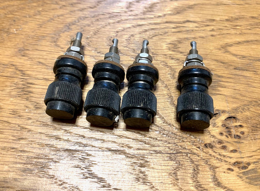 BELLING LEE, BINDING POSTS, BLACK, SINGLE 1X NOS