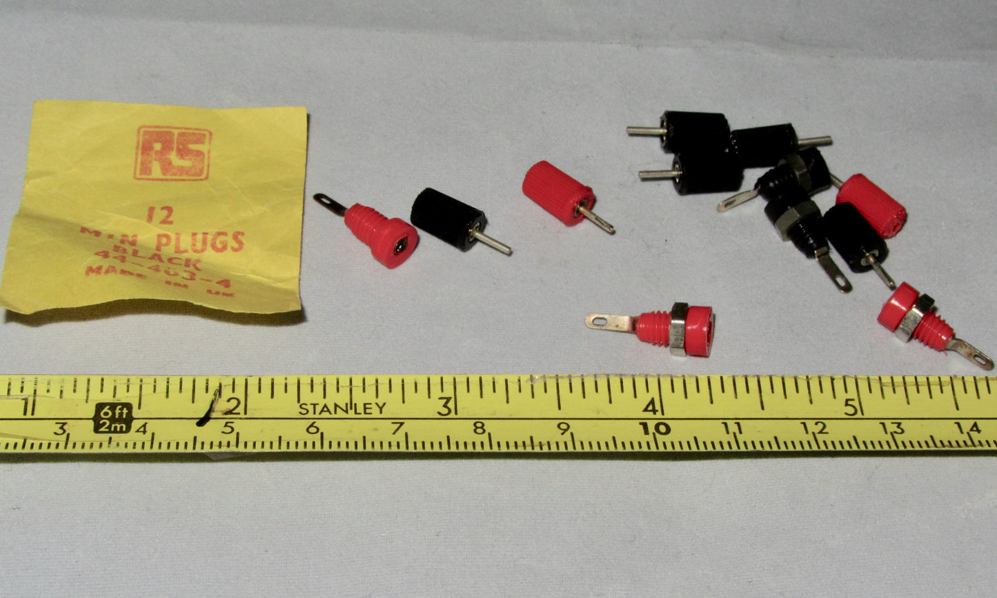 RS, MIN PLUG, APPROX 1MM SIZE, 44-463-4