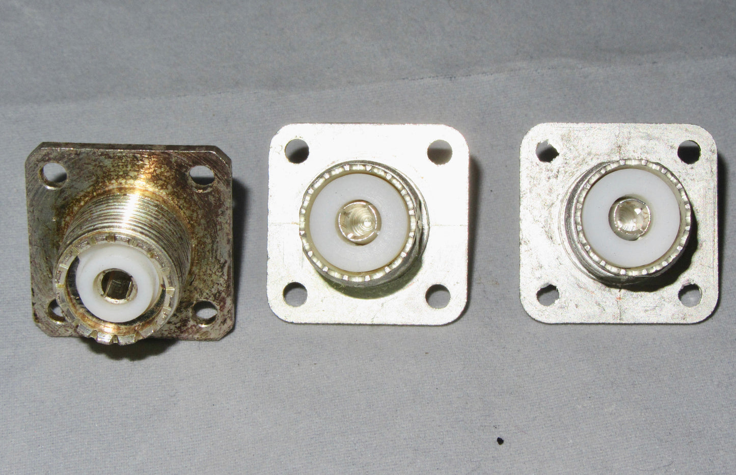 SO239, UHF Female, Panel Chassis Mount, Solder Cup RF Connector, GE40003H