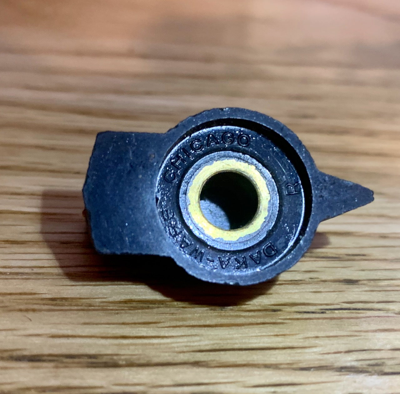 DAKAWARE, CHICKEN HEAD, KNOB, BLACK