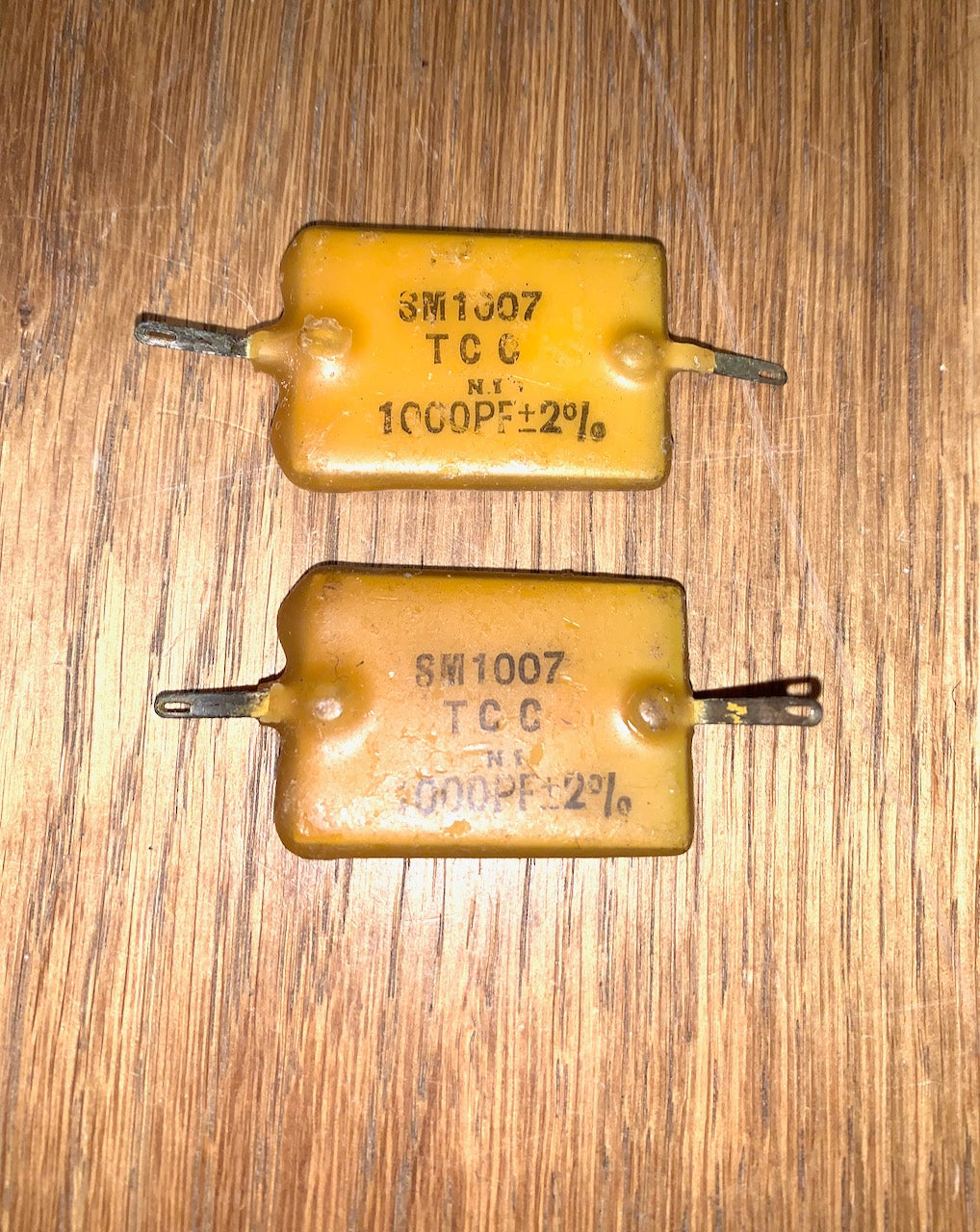 TCC, AIR MINISTRY, WAX CAPACITOR, 1000pF