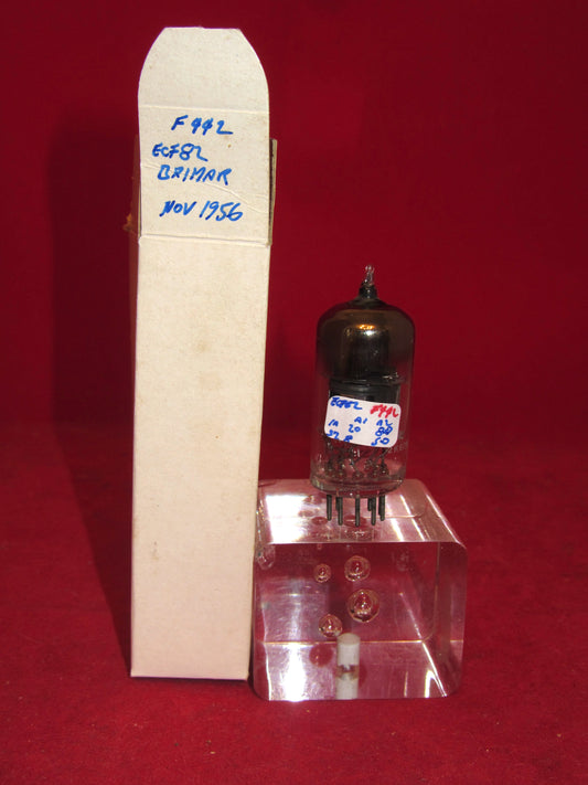 ECF82, BRIMAR, 6U8, NOVEMBER 1956 BRIMSDOWN PRODUCTION