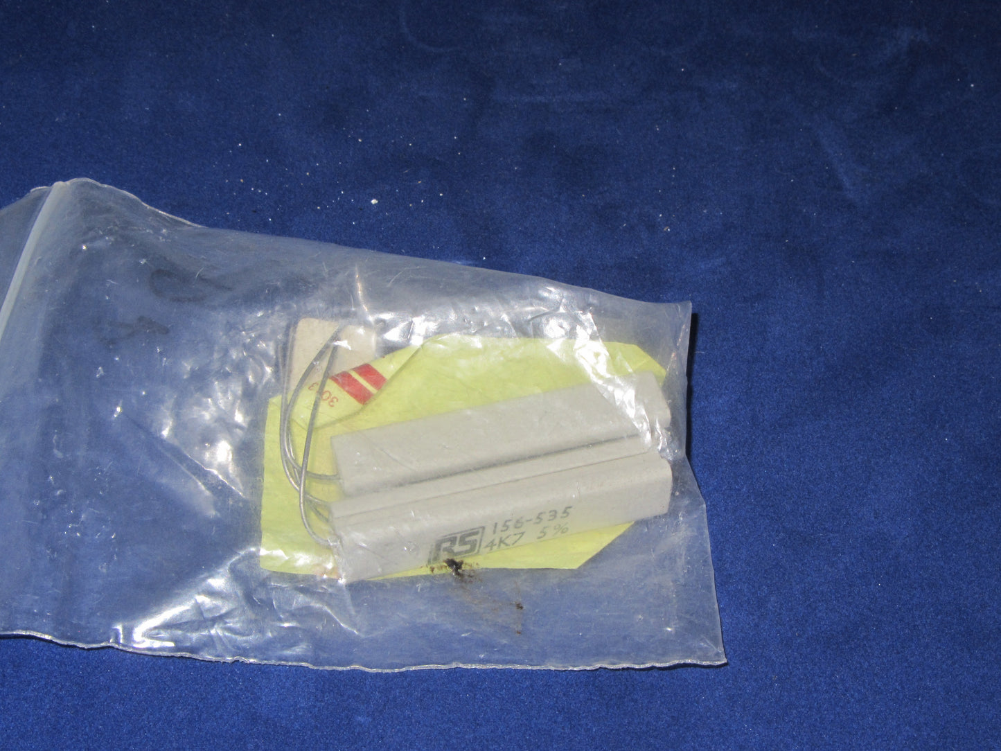 2X RS, 11W WIREWOUND, 4.7K, 4K7, RESISTORS