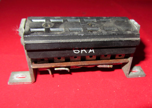 12 PIN FEMALE , JONES SOCKET, CHASSIS MOUNT,