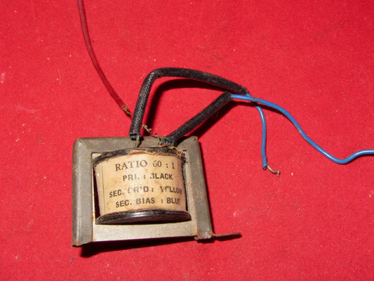 RADIOSPARES,MICROPHONE TRANSFORMER, 60:1