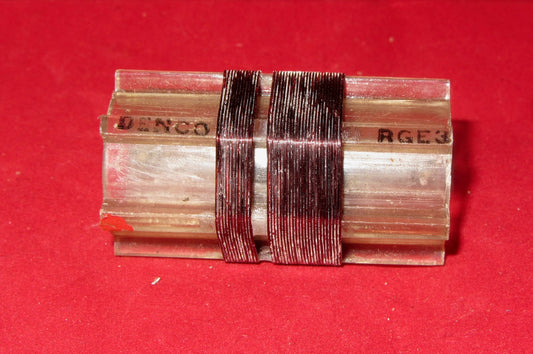 DENCO, RANGE 6, POLYSTYRENE FORMER, 4 PIN COIL, 4 - 9 MHz ,( TUNED 50pF),