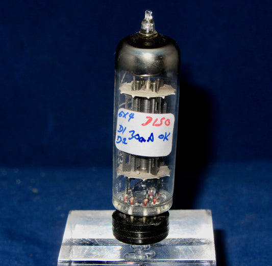 CV493, BRITISH TUNGSRAM, MIL SPEC, 6X4, WHITE PRINT, AUG 1952 MANUFACTURE