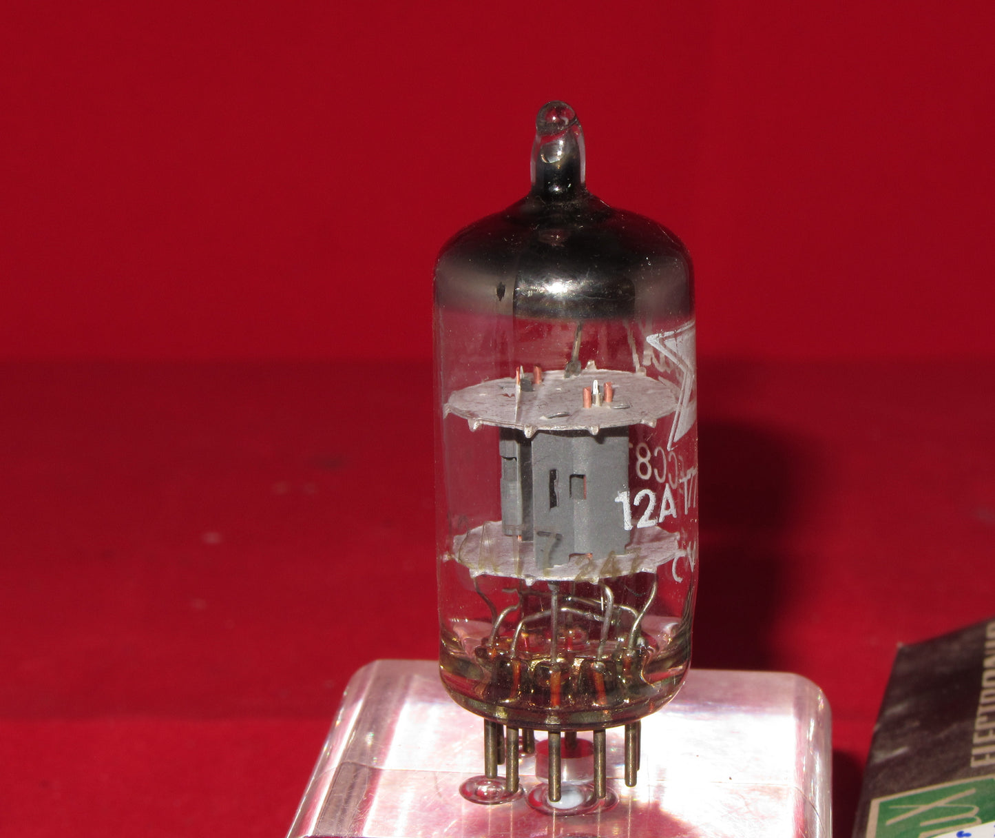 12AT7, Zaerix Badged, National Union, ECC81,  EIA CODE 274, BOXED, NEW