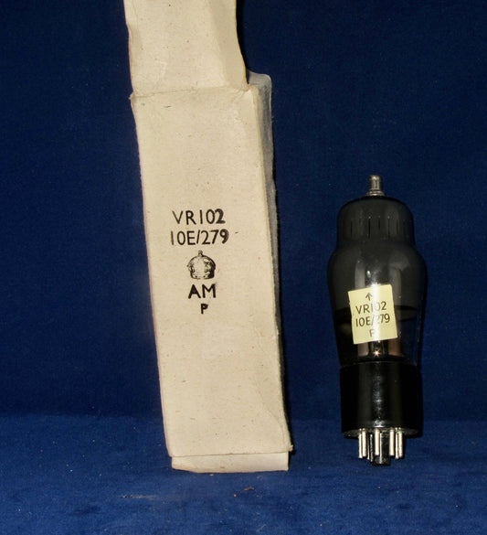 BL63, OSRAM, NEW BOXED, CV1102, VR102, 10E/279, MIL SPEC, BL63, AUDIO TRIODE,  GEC SHAW, PRE-1948 MANUFACTURE, AS  USED IN R1155,