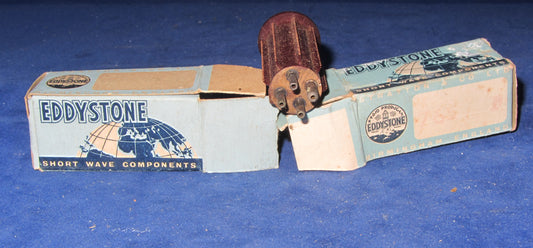 EDDYSTONE, MINIATURE PLUG IN TUNING COILS, 4 PIN, NO 706, VARIOUS