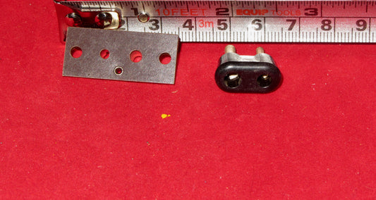 BELLING, 2PIN, PAXOLIN, PLUGS,  SPEAKER OUTPUT, TRANSFORMER TAPPING POINTS  APPROX 33mm LENGTH,  APPROX 9mm PITCH