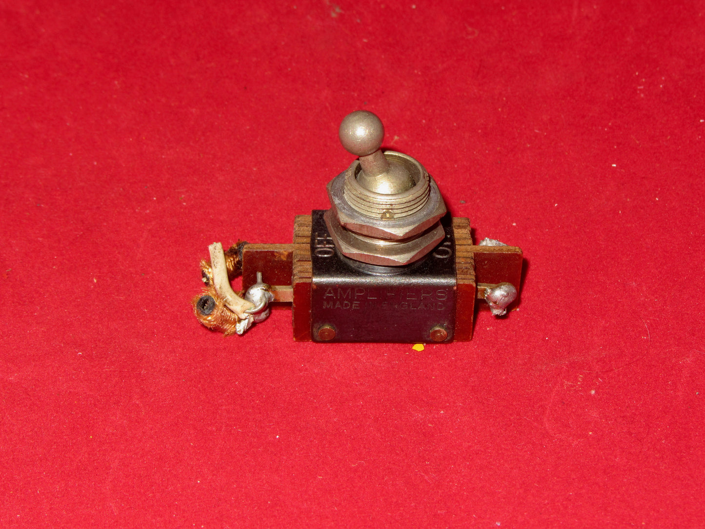 DPST ,BALL HEAD , SWITCH, EX EQUIPT, AMPLIFIERS LTD