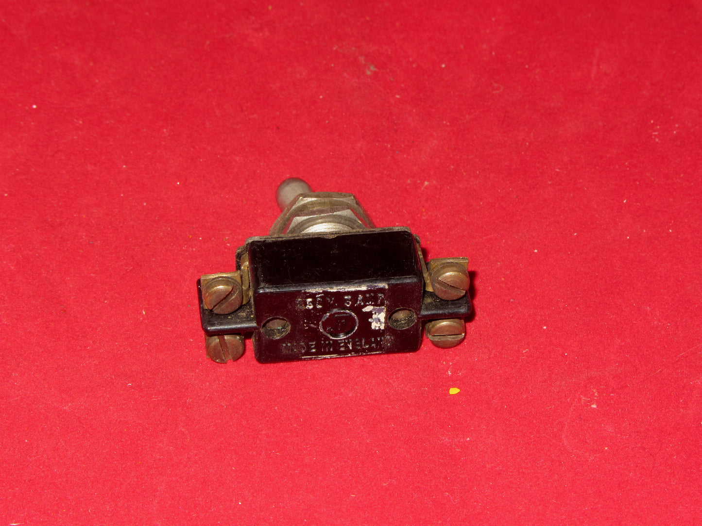 DPST ,BALL HEAD , SWITCH, EX EQUIPT, BRADLEY, 2A 250V