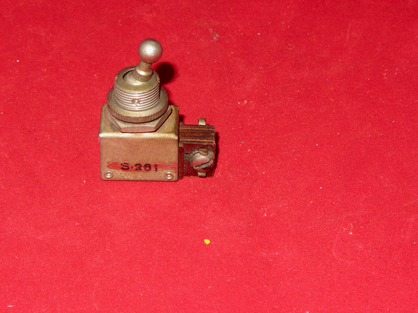 BULGIN, S281, BALL DOLLY, SPST SWITCH, EX EQUIPT