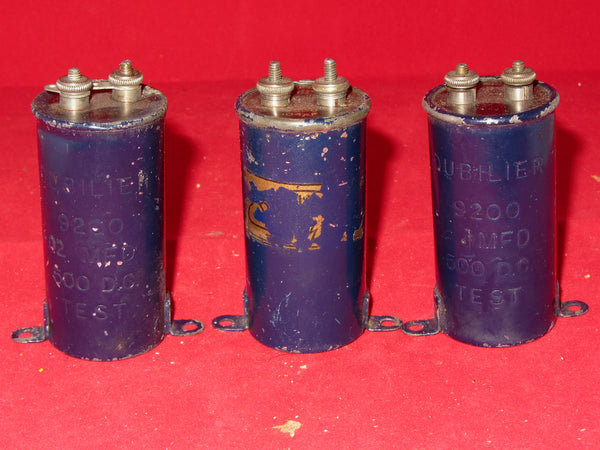 Dubilier, 9200, Paper, Non Inductive, Condenser, 0.04uF @ 500V,  FROM 1935, NOS, UNTESTED