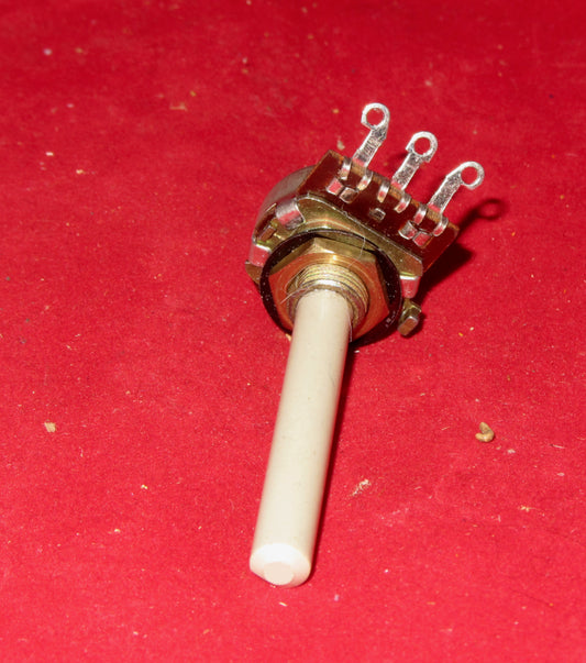 Citec - TE Connectivity, ,Rotary Potentiometer, Spindle Operated, 1 Mohm, 1 Turns, Log