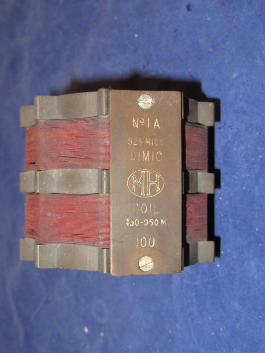 MCMICHAEL, DIMIC COIL, NO 1A, 450 - 950M, 1928