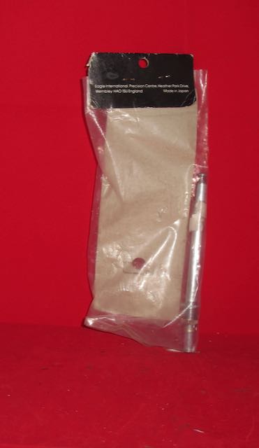 Eagle, Telescopic Aerial, TA1632, 10 Section, 15cm Collapsed, 80cm Extended, 10mm Base Dia, Screw Ferrule & Nut Attachment