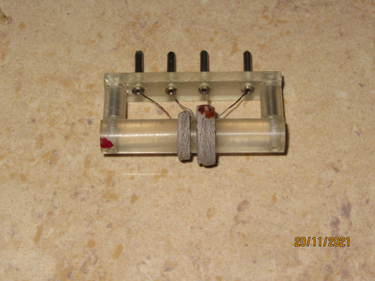 DENCO, RANGE 2, POLYSTYRENE FORMER, 4 PIN COIL, 2 -4.5 MHz ,( TUNED 100pF),