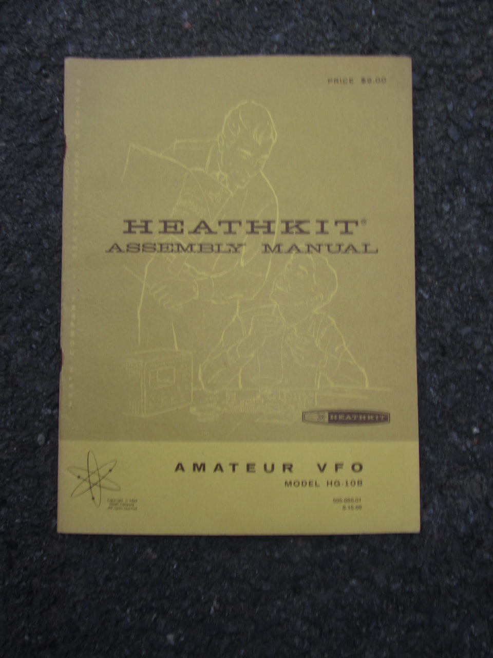 HEATHKIT, MANUAL, AMATEUR VFO, HG-10B, 1969