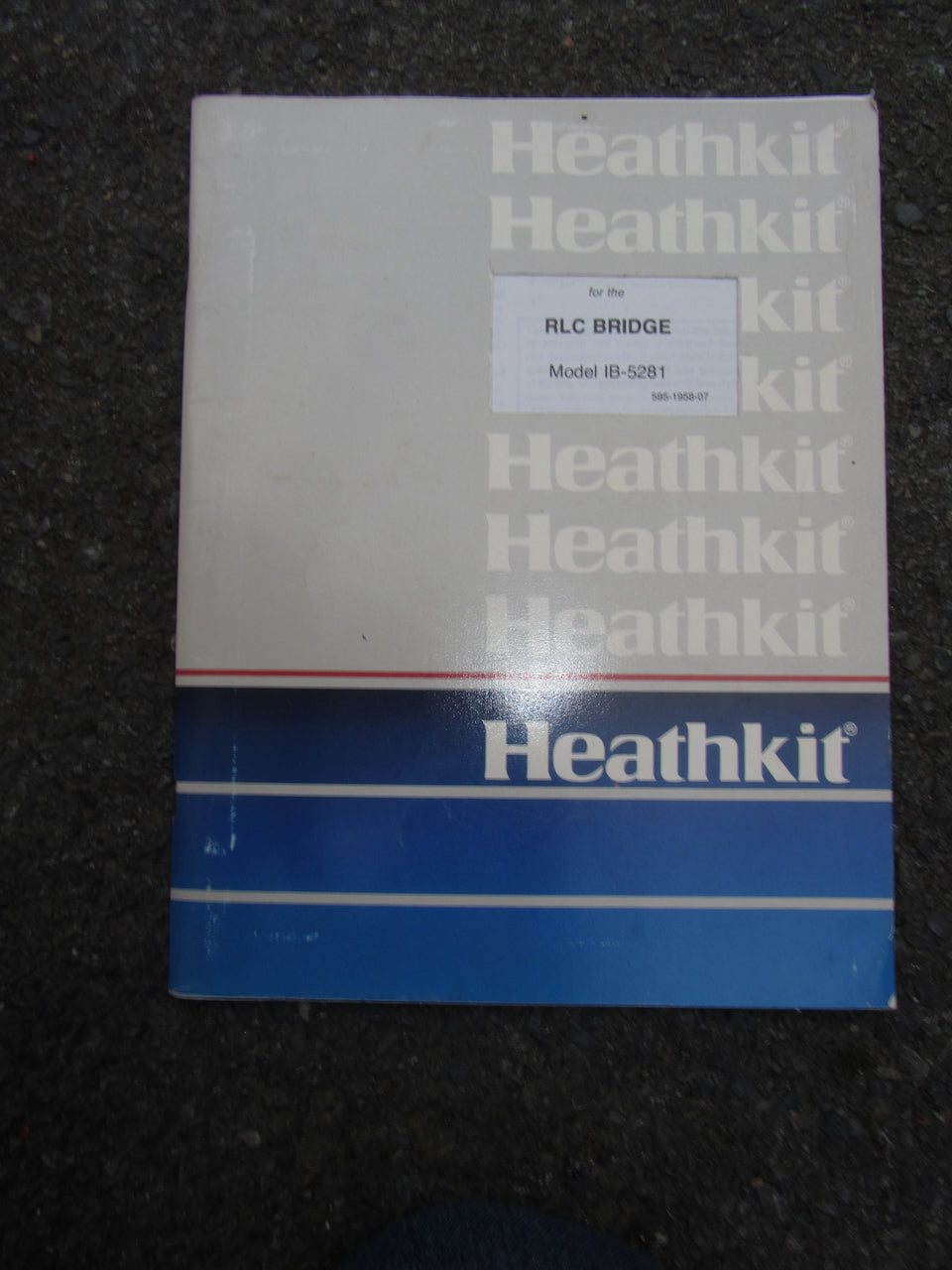 HEATHKIT, IB-5281, RLC BRIDGE, MANUAL