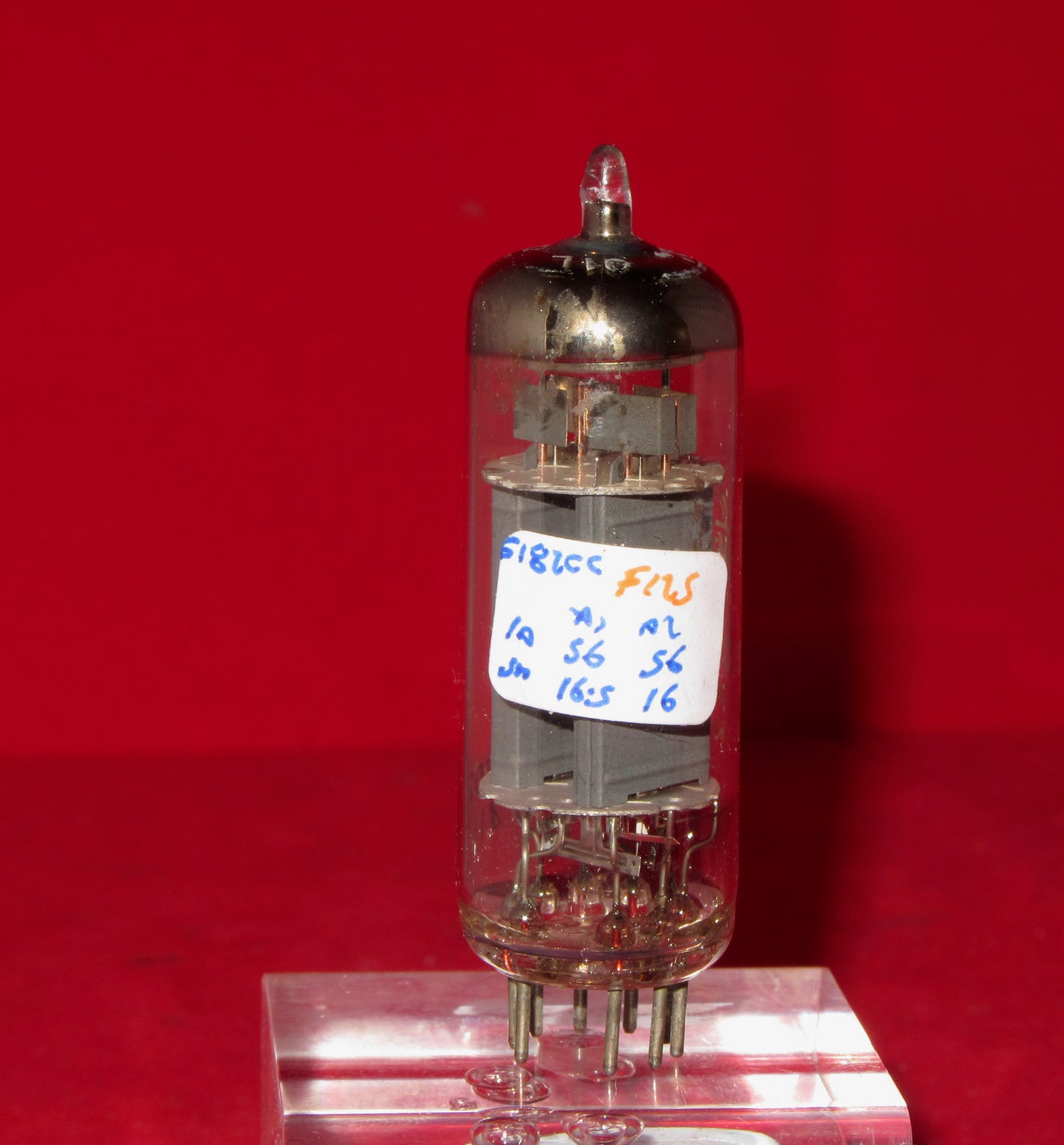 E182CC, MULLARD,, ID2 A1L4, HEERLEN, HOLLAND DECEMBER 1961 MANUFACTURE,